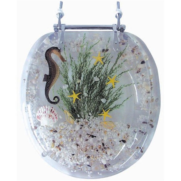 American Trading House American Trading House 17A-03 Clear Sea Horse Poly Seat 17A-03